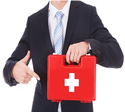 Erste Hilfe für Unternehmen